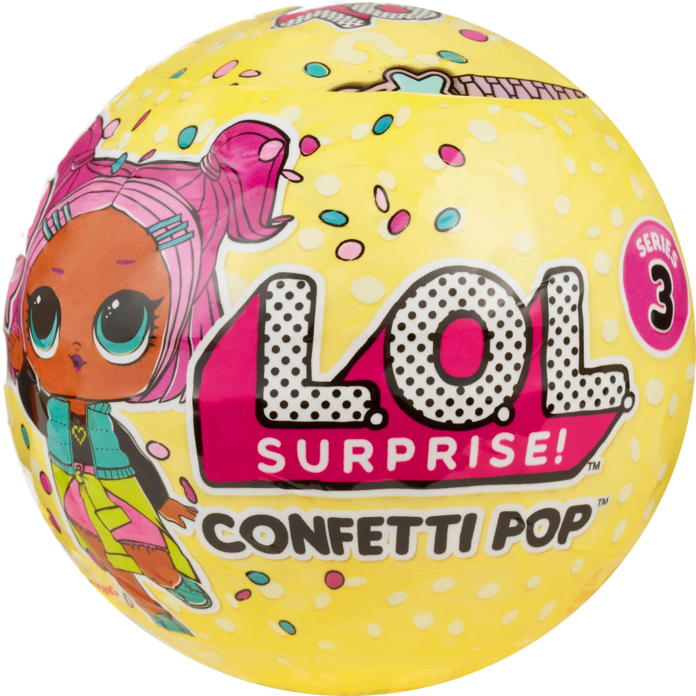 lol surprise confetti pop dolls