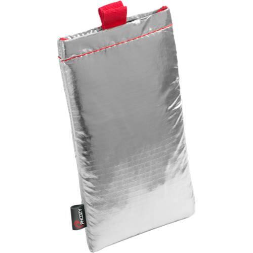 pouch for apple iphone, samsung galaxy and most slim size devices - silver pouch for apple iphone, samsung galaxy and most slim size devices - silver