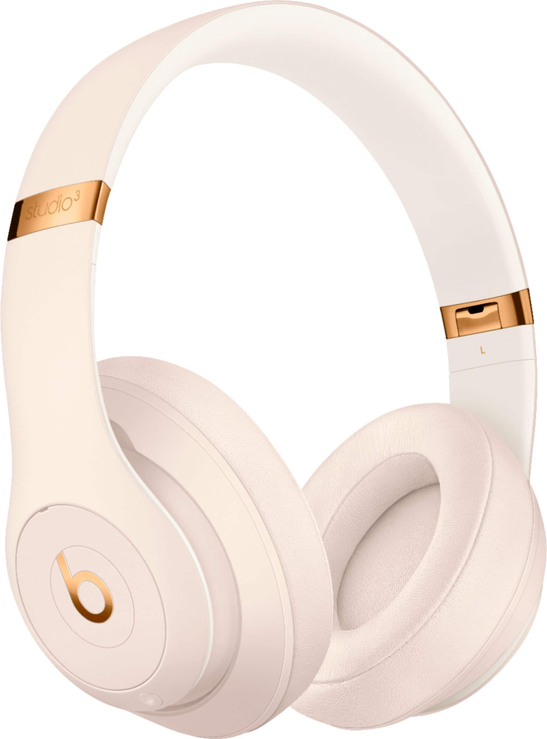 Angle. Beats - Beats Studio³ Wireless Noise Cancelling Headphones - Porcelain Rose.