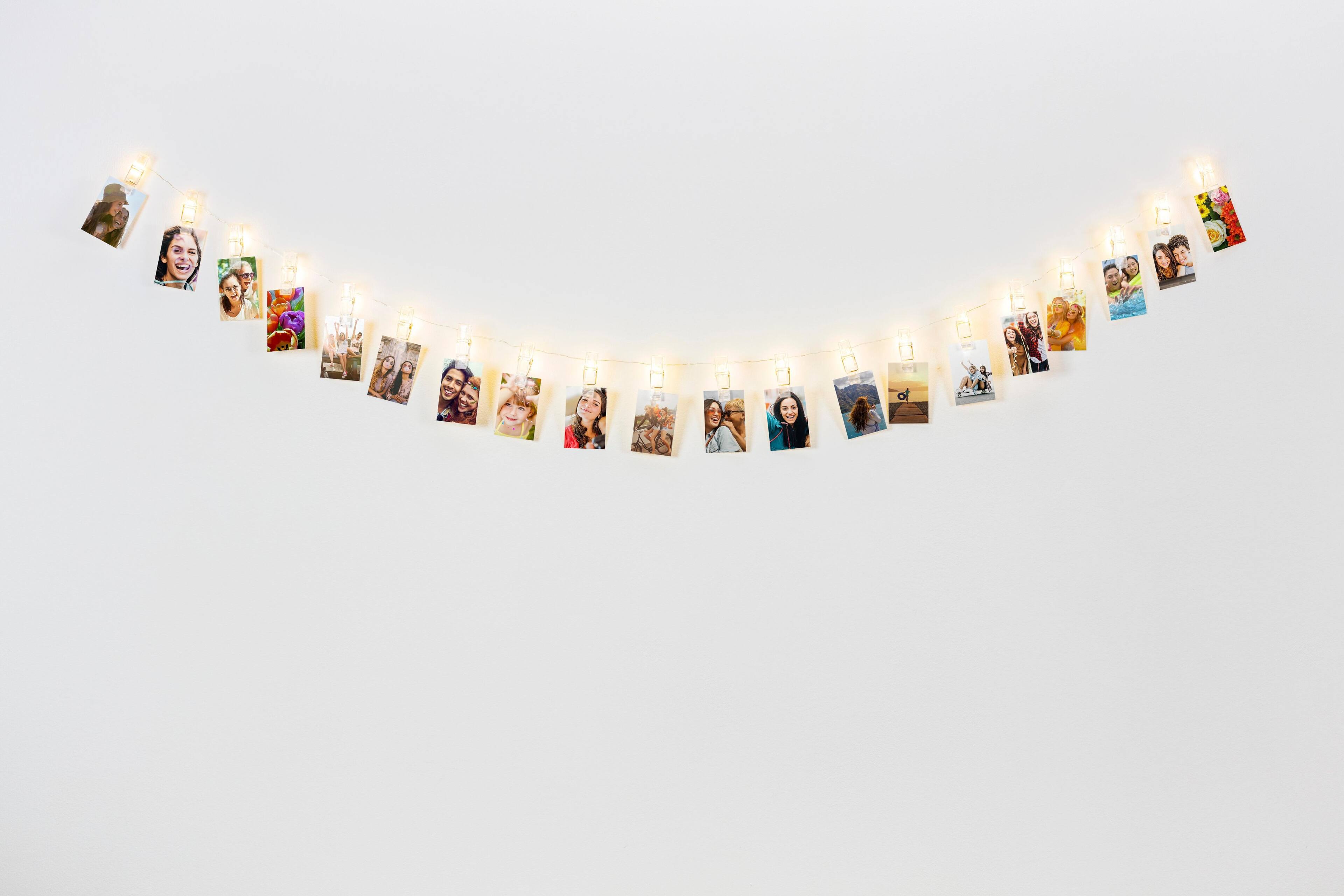 hp sprocket light string with clips