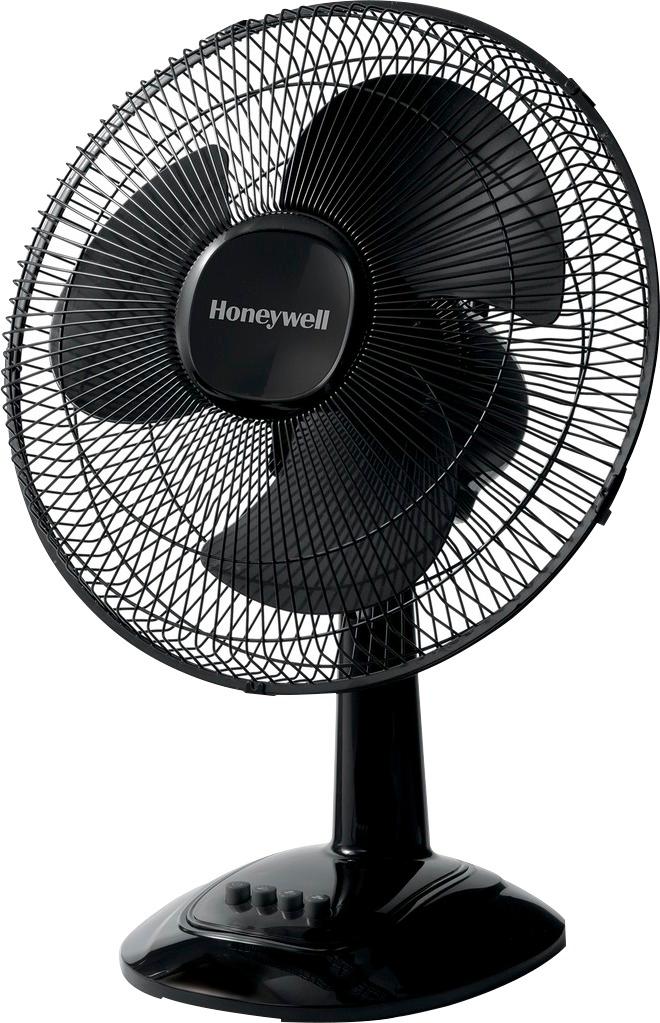 Angle View: Honeywell - Comfort Control 12" Personal Fan - Black