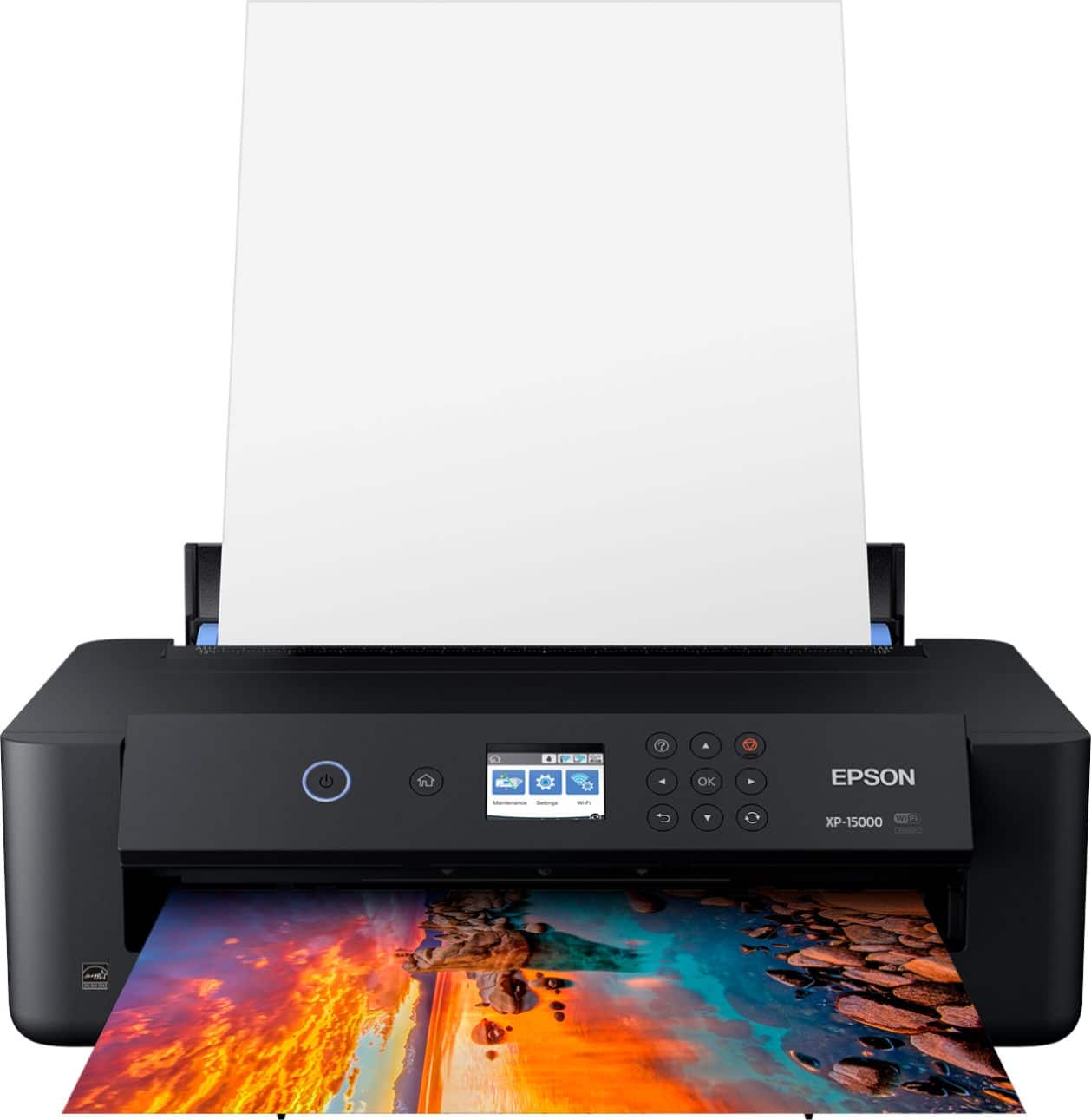 Alt View 13. Epson - Expression Photo HD XP-15000 Wireless Printer - Black.