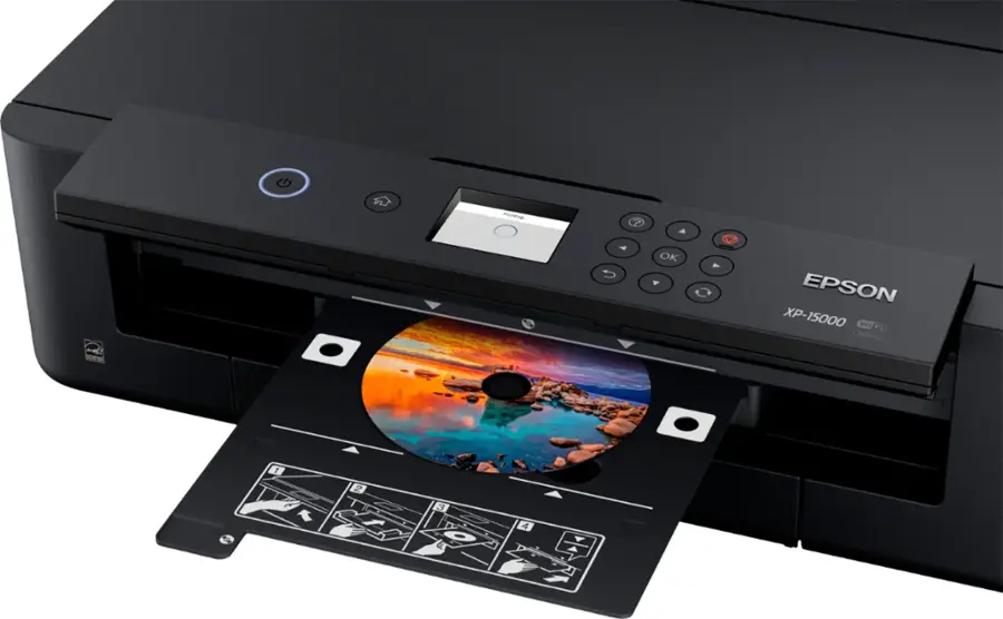 Alt View 16. Epson - Expression Photo HD XP-15000 Wireless Printer - Black.