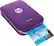 Angle. HP - Sprocket Photo Printer - Purple.