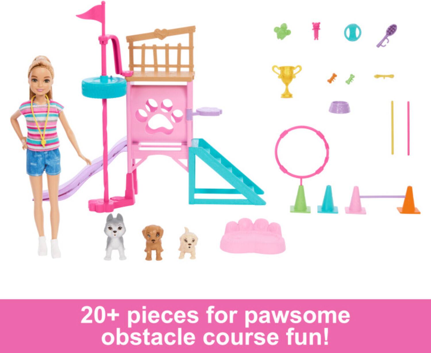 20+ pieces for pawsome obstacle course fun!