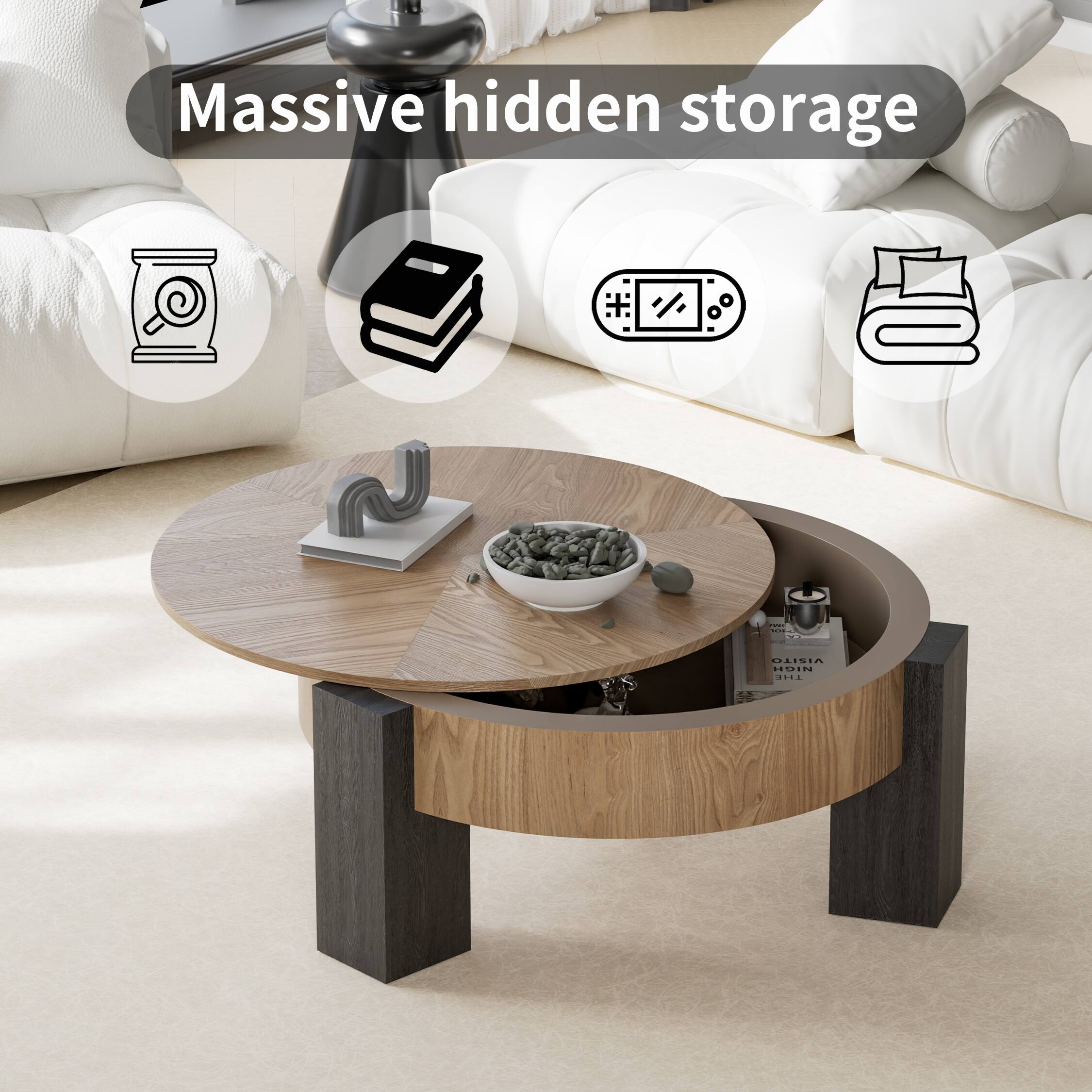 Massive hidden storage