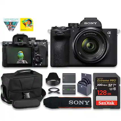 PHOTO-VIDEO SUITE
PaintShop Pro
SONY α7
FE 3.5-6.6/28-70
SanDisk Extreme PRO
200 MB/s
128 GB
V30
U3