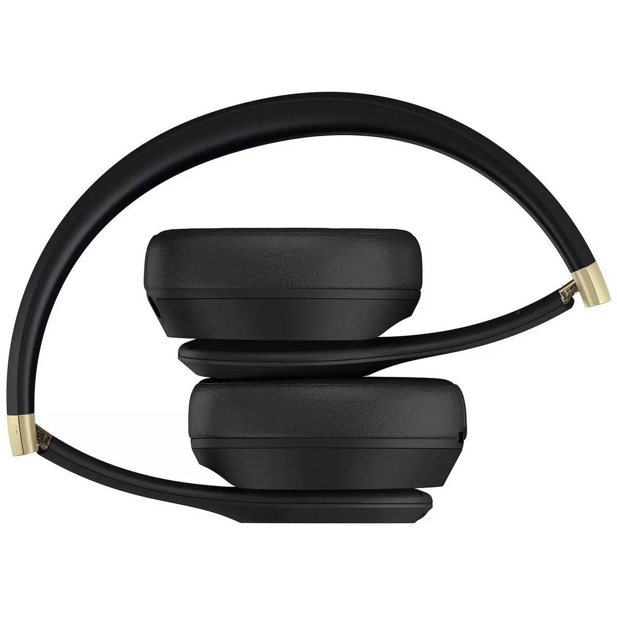 Back. Beats - Beats - Solo 4 True Wireless On-Ear Headphones + Power Adapter - Black.