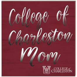 Jardine - Charleston Cougars 10'' x 10'' Mom Plaque - Red