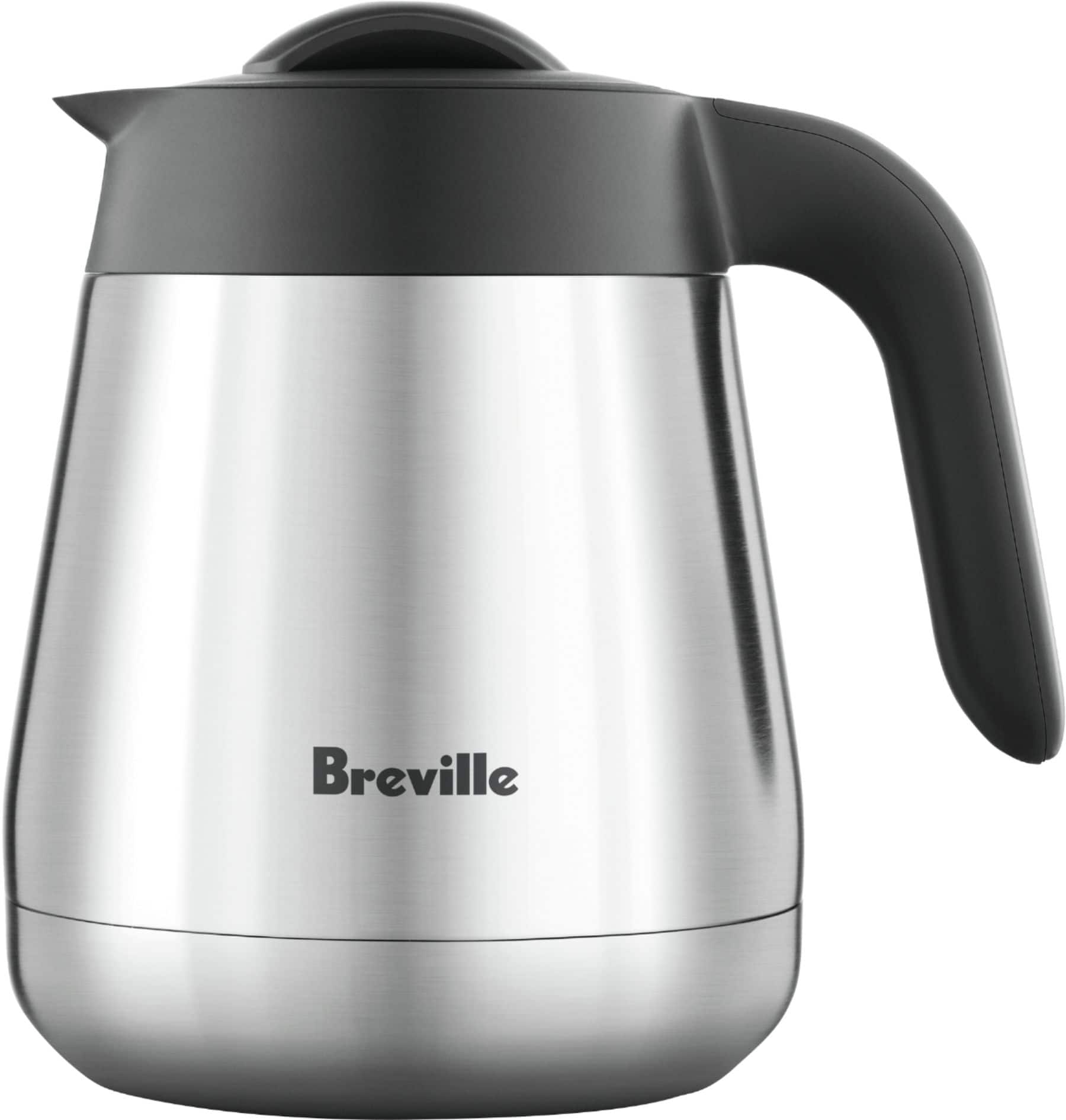 Alt View 12. Breville - the Precision Brewer Thermal 12-Cup Coffee Maker - Brushed Stainless Steel.