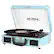 Front. Victrola - Bluetooth Stereo Turntable - Aqua.