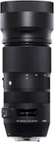 Sigma - Contemporary 100-400mm f/5.0-6.3 DG OS HSM Optical Telephoto Zoom Lens for Nikon F - Black - Front_Zoom