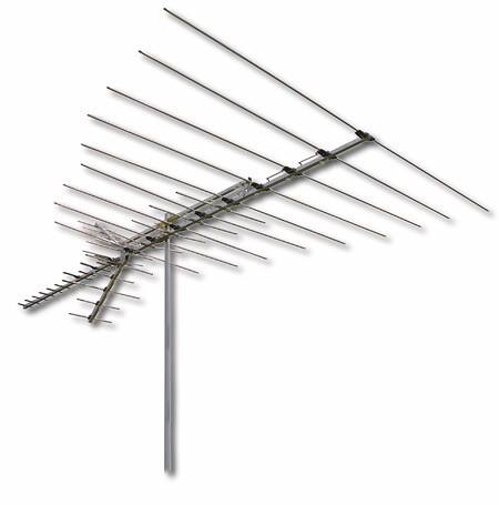 Front Standard. Terk - Large Directional Double Boom UHF/VHF/FM Antenna.