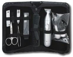 Front Standard. Remington - Precision Deluxe Grooming Travel Kit.