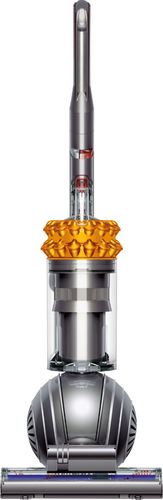 Dyson - Cinetic Big Ball Total Clean Upright Vacuum - Iron/Bright Silver/Sprayed Yellow/Red was $599.99 now $299.99 (50.0% off)