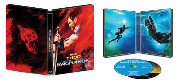  Thor: Ragnarok [SteelBook] [Includes Digital Copy] [Blu-ray/DVD] [Only @ Best Buy] [2017]
