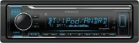 Front Zoom. Kenwood - In-Dash Digital Media Receiver - Built-in Bluetooth - Satellite Radio-ready with Detachable Faceplate - Black.