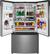 Alt View 1. Insignia™ - 26.6 Cu. Ft. French Door Refrigerator - Stainless Steel.