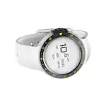 Best Buy Mobvoi Ticwatch S Sport Smartwatch 45mm Polycarbonate White TICWATCHSGLACIR