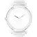 Front. Mobvoi - Ticwatch E (Express) Smartwatch 44mm Polycarbonate - White.