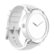 Alt View Zoom 12. Mobvoi - Ticwatch E (Express) Smartwatch 44mm Polycarbonate - White.