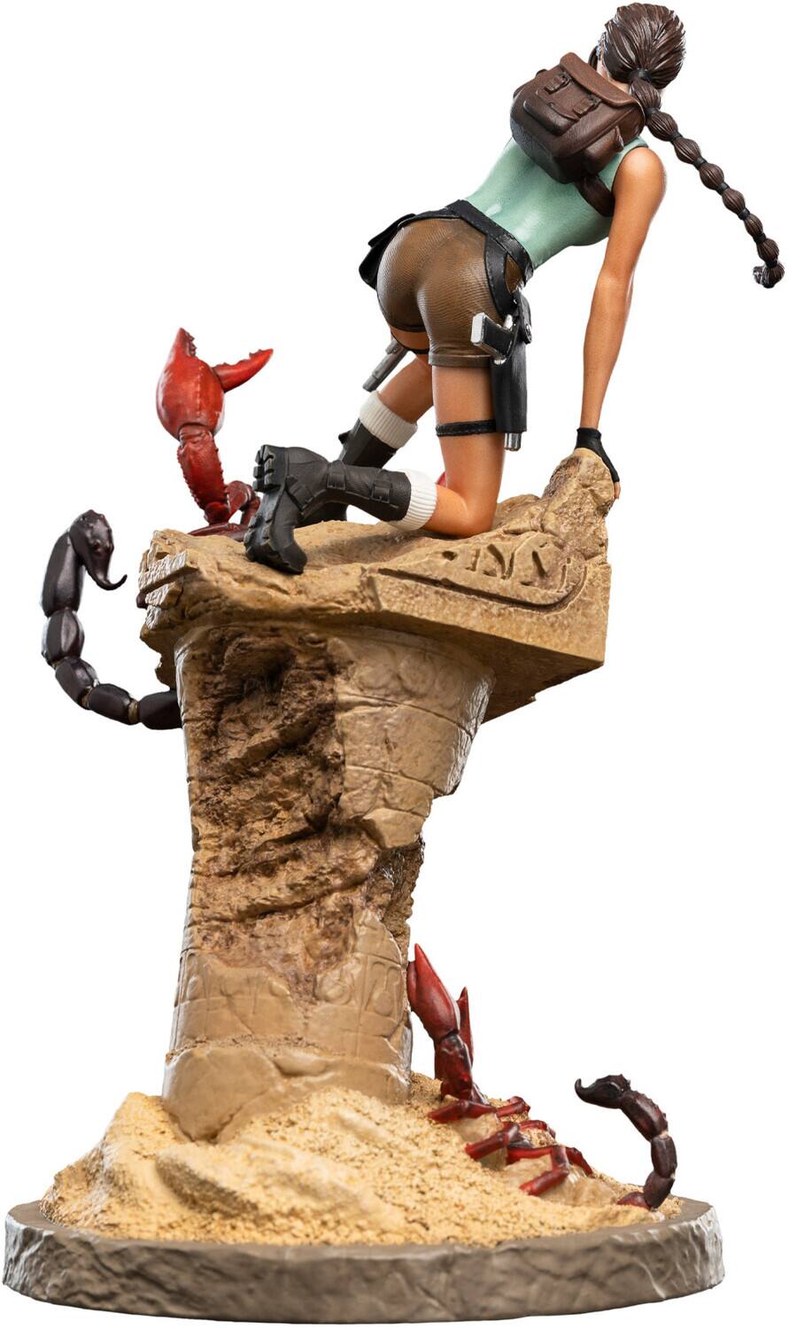 Alt View 4. Weta Workshop - WETA Workshop Polystone - Tomb Raider - Lara Croft: The Ruins of Revelation Minature Statue   - COLLECTIBLES - Multicolor.