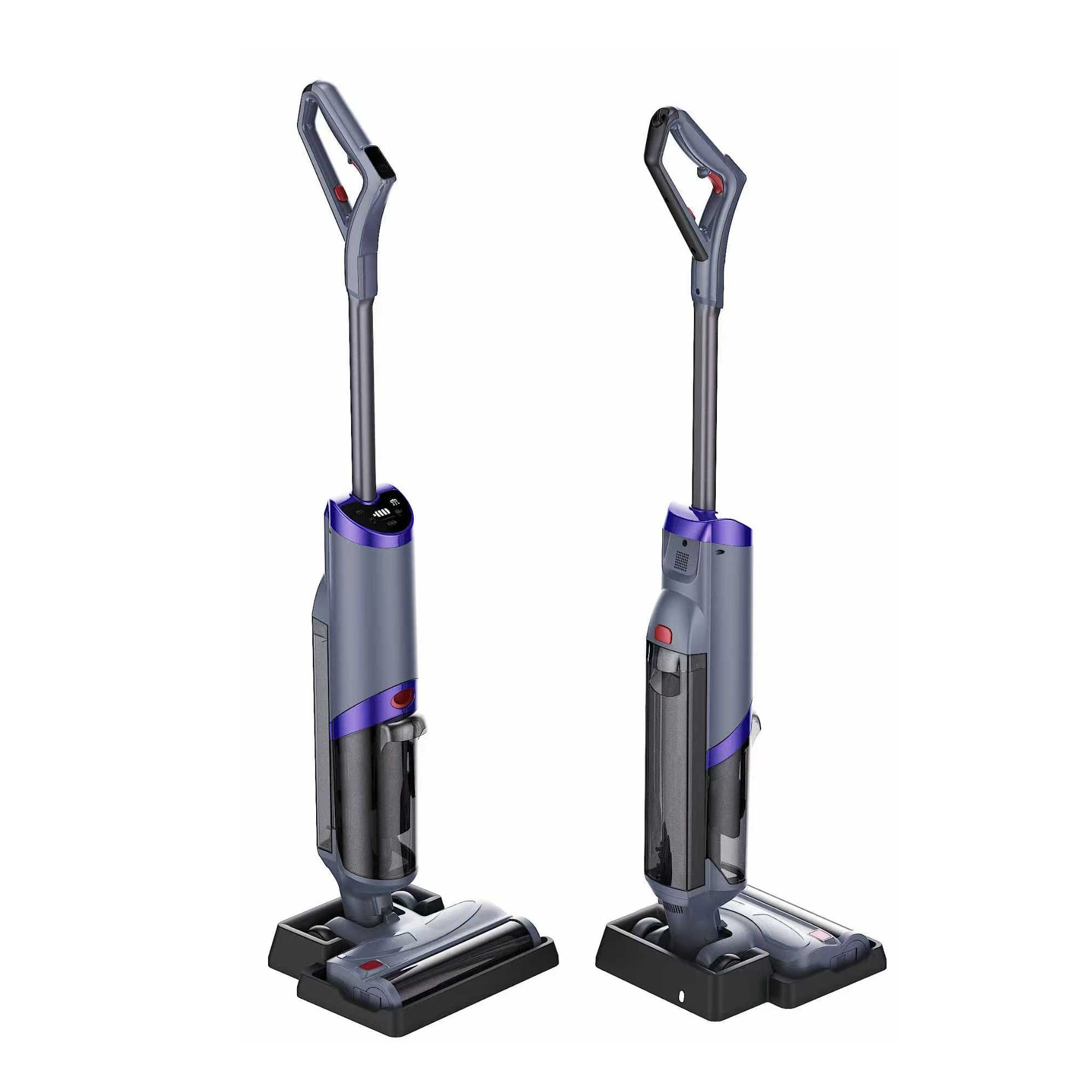 WHALL - Wet Dry Vacuum Mop All-in-One with Auto Self-Cleaning, 35Mins Runtime & Edge Cleaning