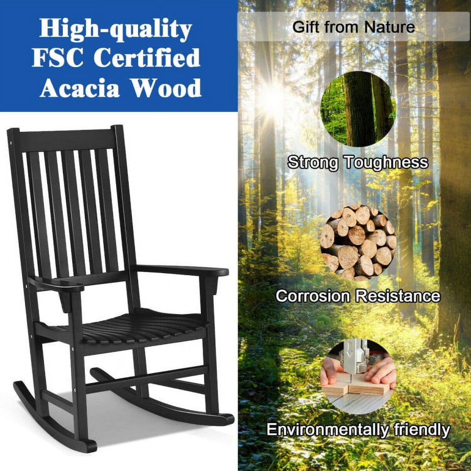 High-quality FSC Certified Acacia Wood  
Gift from Nature  
Strong Toughness  
Corrosion Resistance  
Environmentally friendly