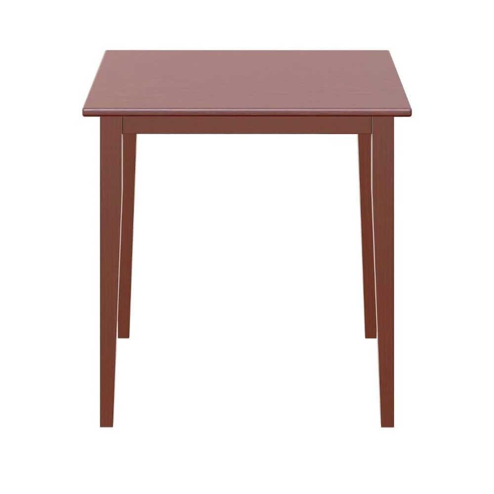 FurniFact - Mid Century Dining Table In Solid Finish - Walnut