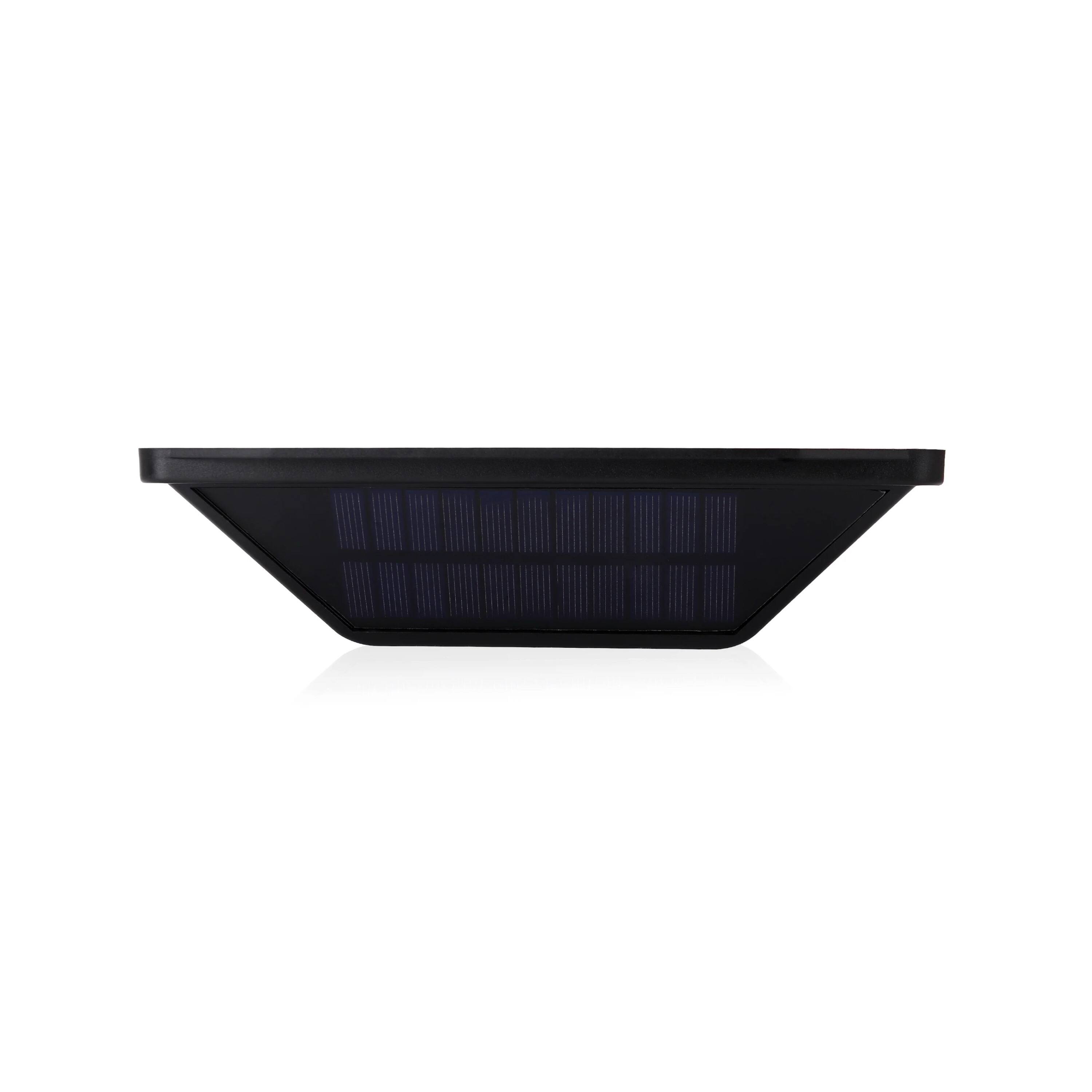 Alt View 5. Techko Maid - Solar Motion Sensing Wall Light(2-Pack) - Black.