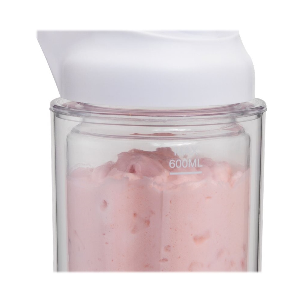 Hamilton Beach Smoothie Blender With 2 Travel Jars and Lids, White –  ShopBobbys