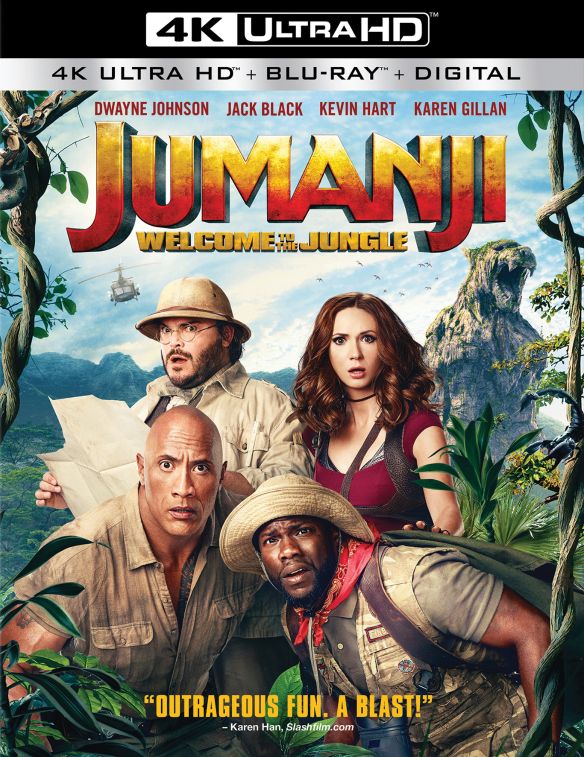 Jumanji: Welcome to the Jungle [Includes Digital Copy] [4K Ultra HD Blu-ray/Blu-ray] [2017] was $21.99 now $14.99 (32.0% off)