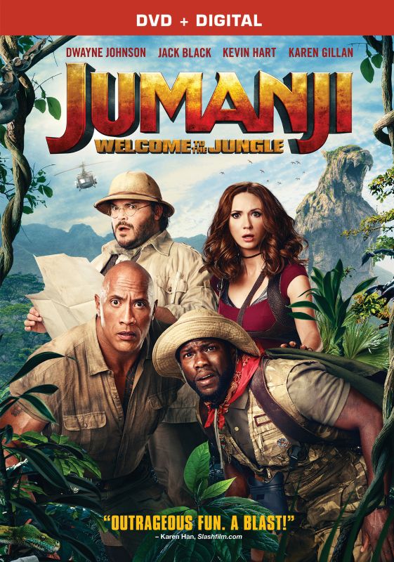  Jumanji: Welcome to the Jungle [Includes Digital Copy] [DVD] [2017]