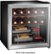 Angle Zoom. Insignia™ - 14-Bottle Wine Cooler - Stainless steel.
