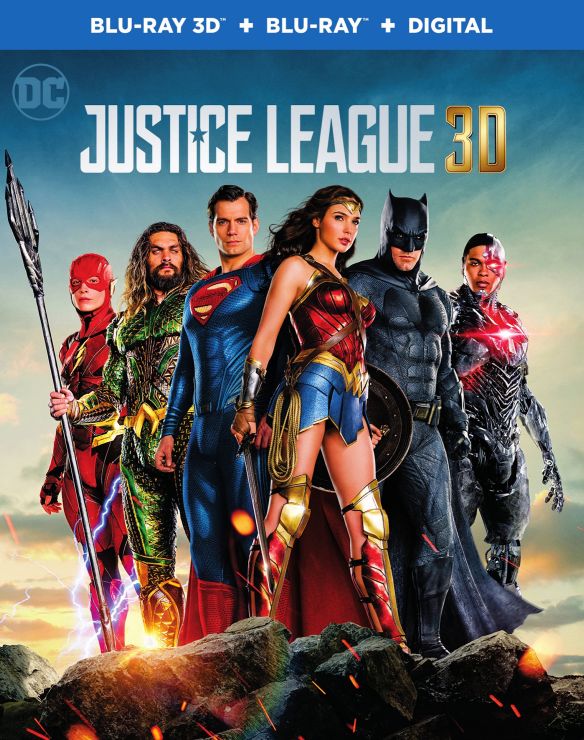  Justice League [3D] [Blu-ray] [With Trading Cards] [Blu-ray/Blu-ray 3D] [2017]