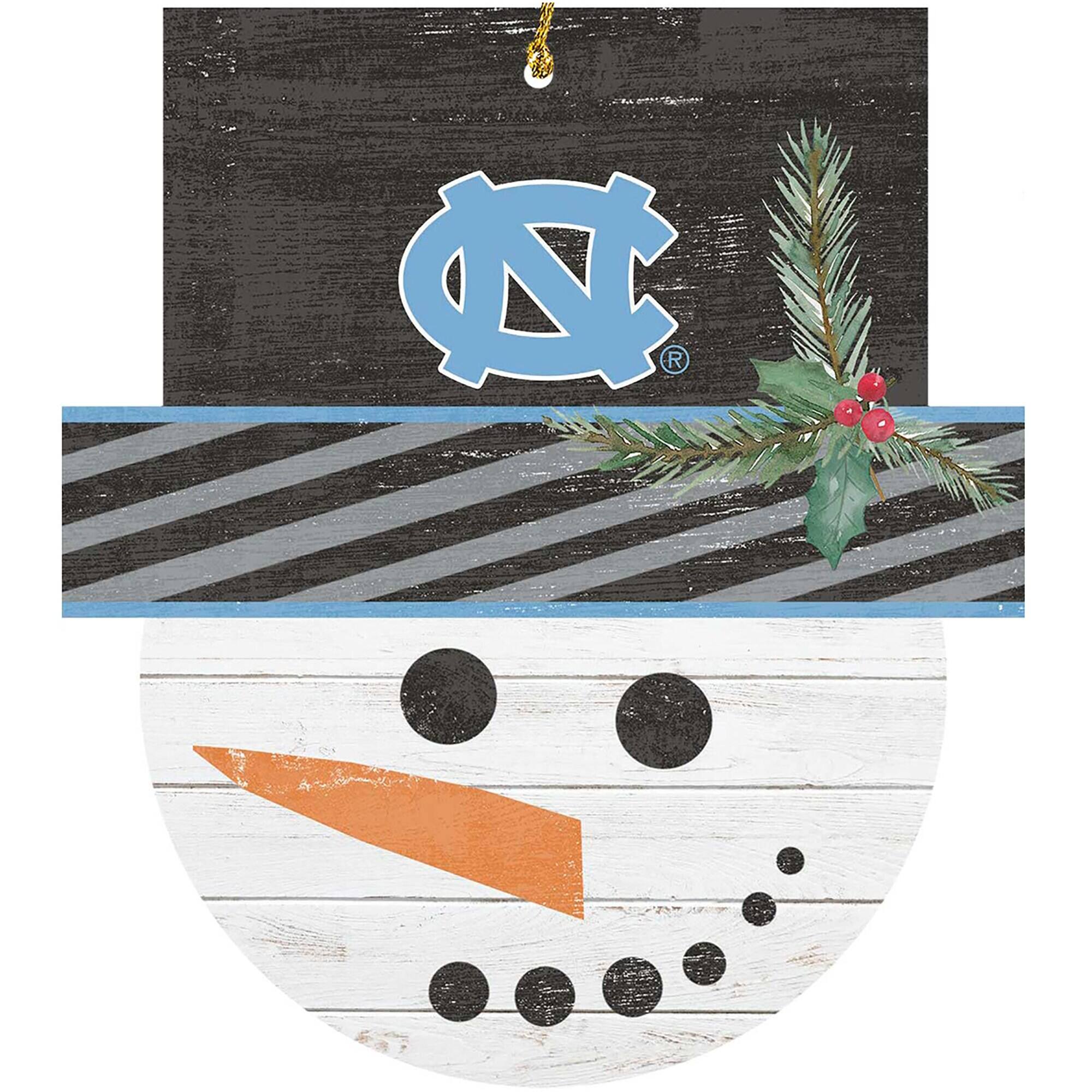 Alt View 3. Jardine - North Carolina Tar Heels Ornament Bundle - White.
