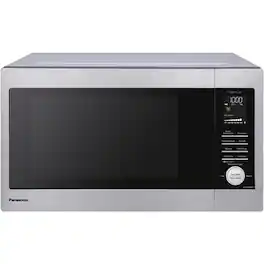 Panasonic - Refurbished Excellent - NN‑CD65NS HomeMADE 1.3 Cubic Ft. Countertop Microwave, 1200W MultiOven - Silver