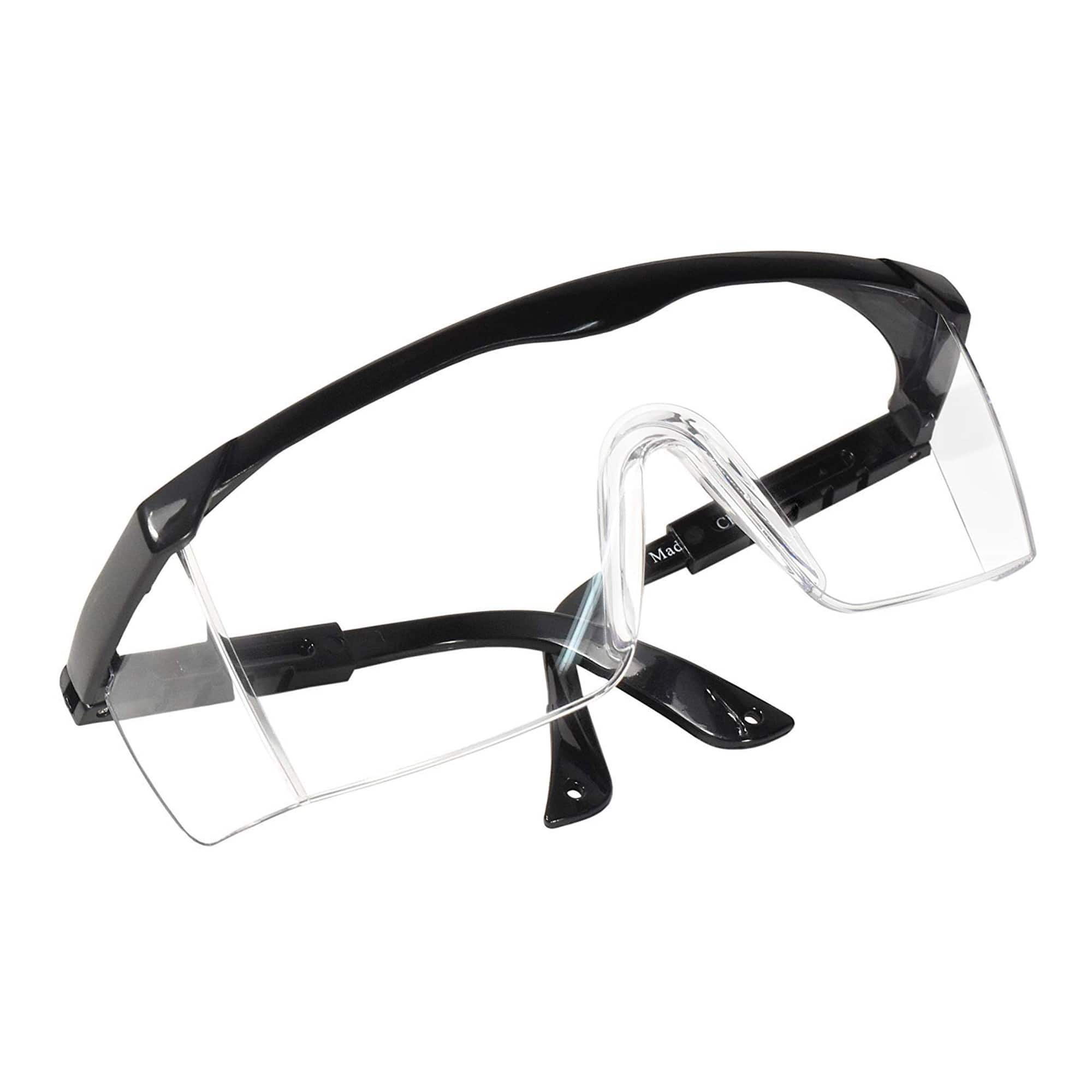 HQRP - Tint UV Protective Safety Glasses for Yard work, Gardening, Lawn mowing, Weed whacking, Hedge trimming, etc - Clear