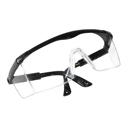 Front. HQRP - HQRP Clear Tint UV Protective Safety Glasses for Yard work, Gardening, Lawn mowing, Weed whacking, Hedge trimming, etc. - Clear.