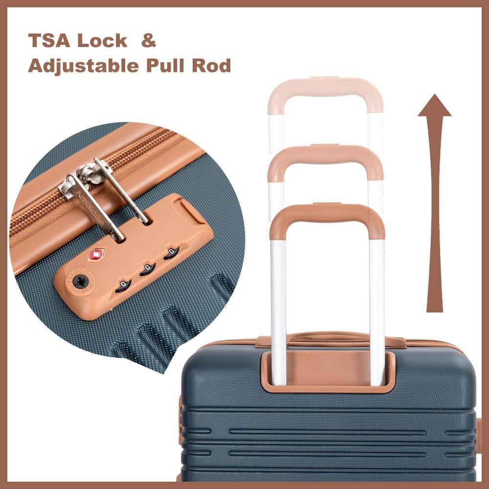 TSA Lock & Adjustable Pull Rod