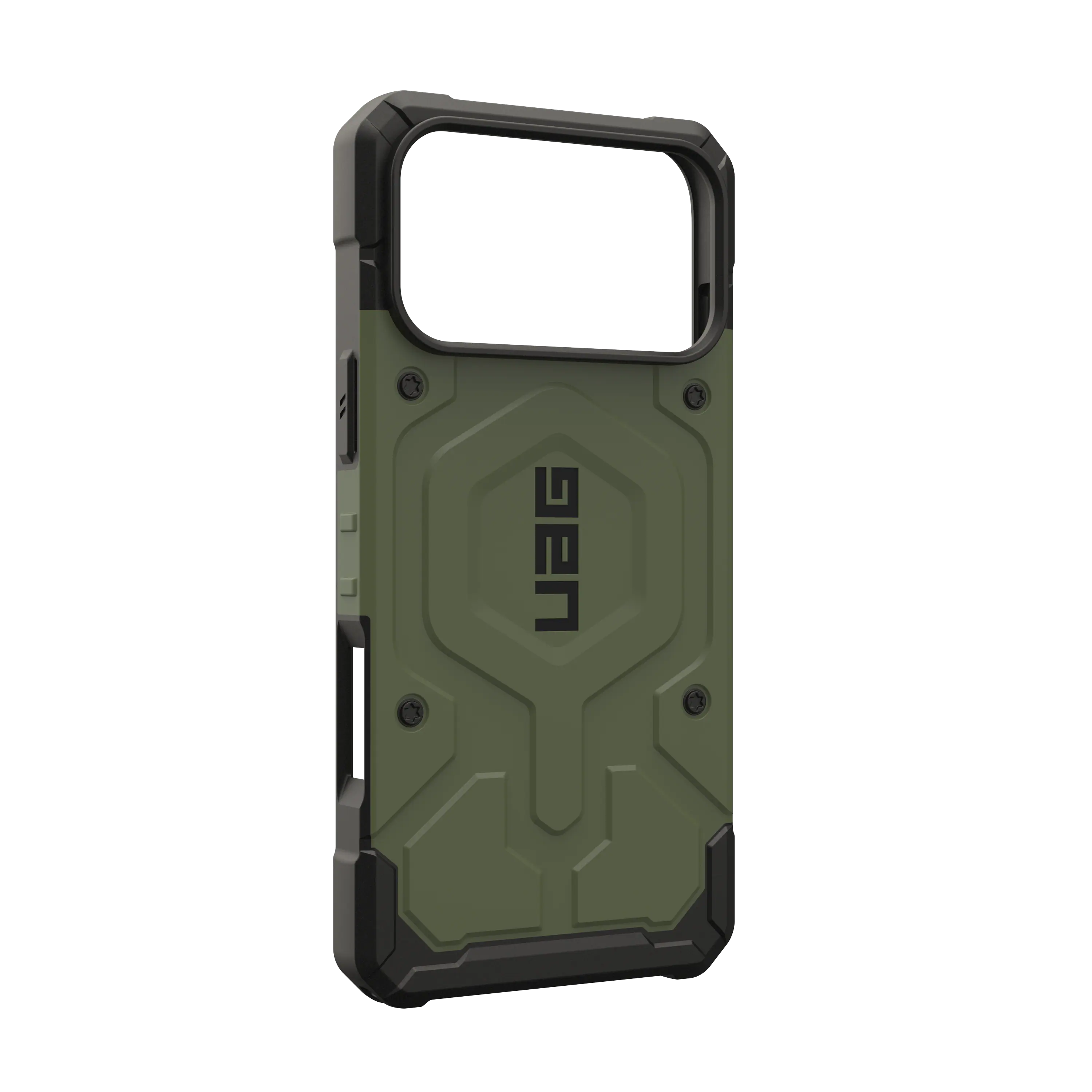 Alt View 2. UAG - Pathfinder Series Case with Magsafe for Apple iPhone 17 Pro Max - Olive Drab.