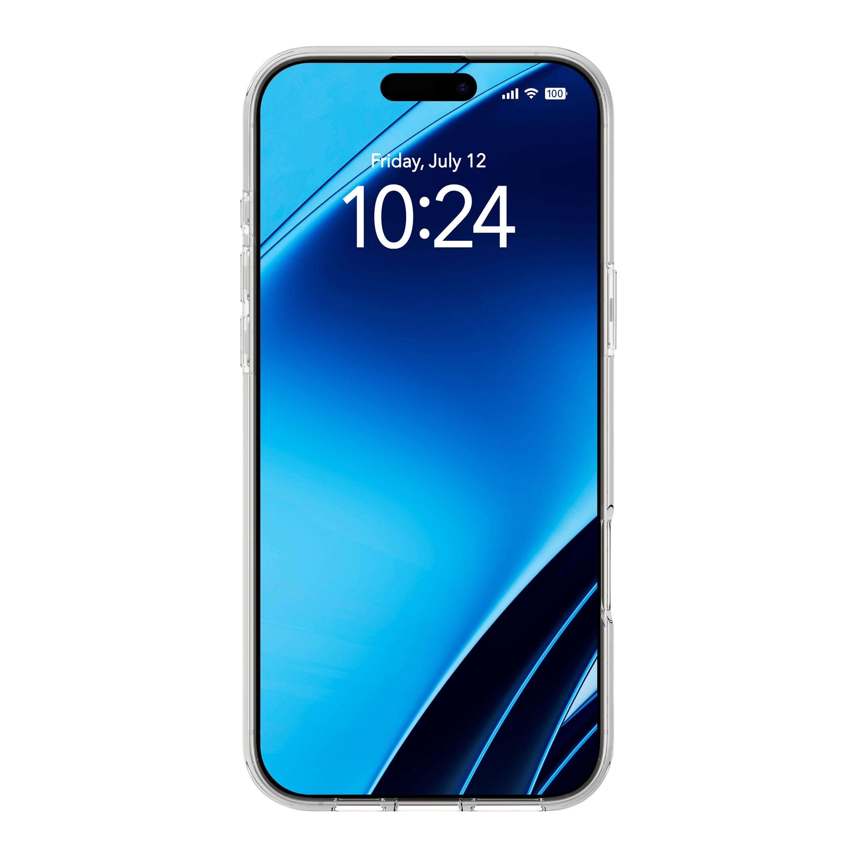 The date displayed on the phone is Friday, July 12, and the time is 10:24.