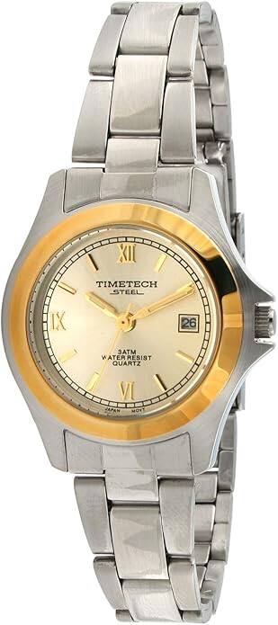 TIMETECH STEEL  
3ATM WATERRESIST QUARTZ  
CAPAN MOVT  
I XII  
IX VI  
26