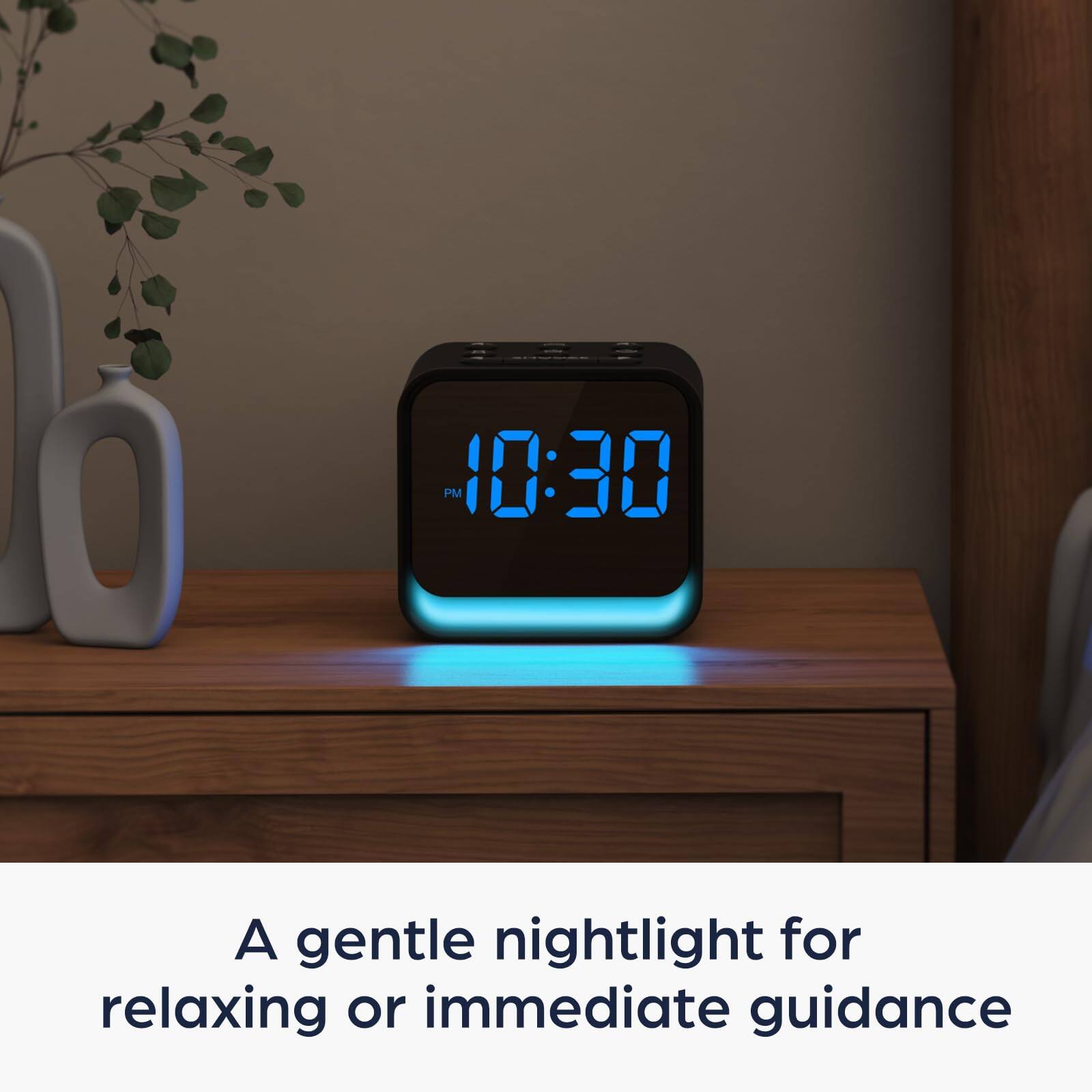 6 PM 10:30  
A gentle nightlight for relaxing or immediate guidance