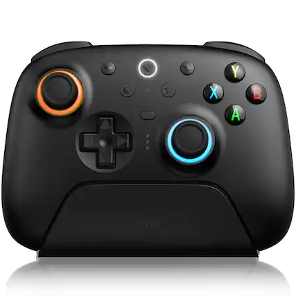 Front. Dazzling Pops - 8bitdo ultimate controller game gamepad for pc android steam deck with tmr joysticks switchable hall effect - Black.