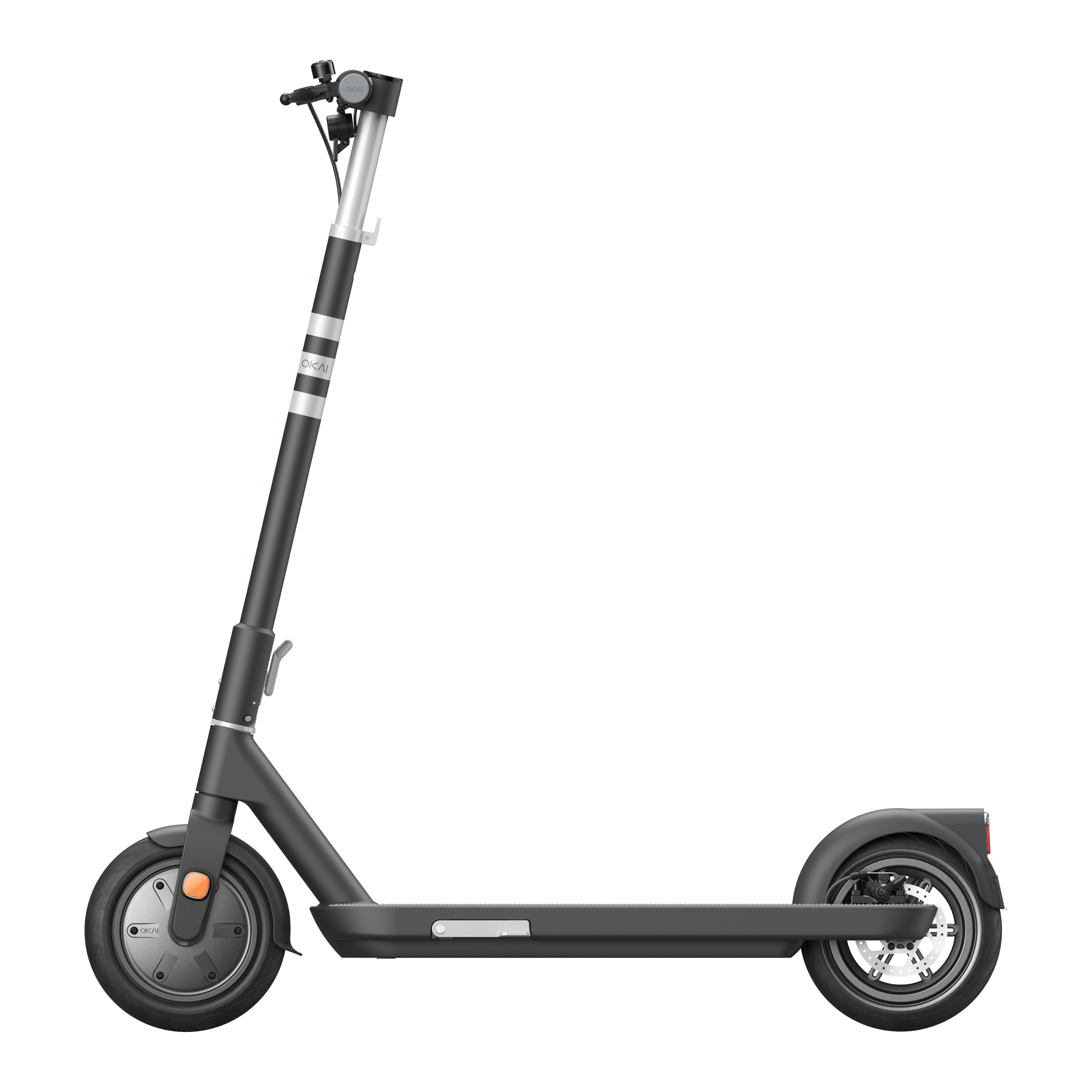 Angle. TinyHomie - Foldable Electric Scooter 18 6 Miles 15 5mph Black - Black.
