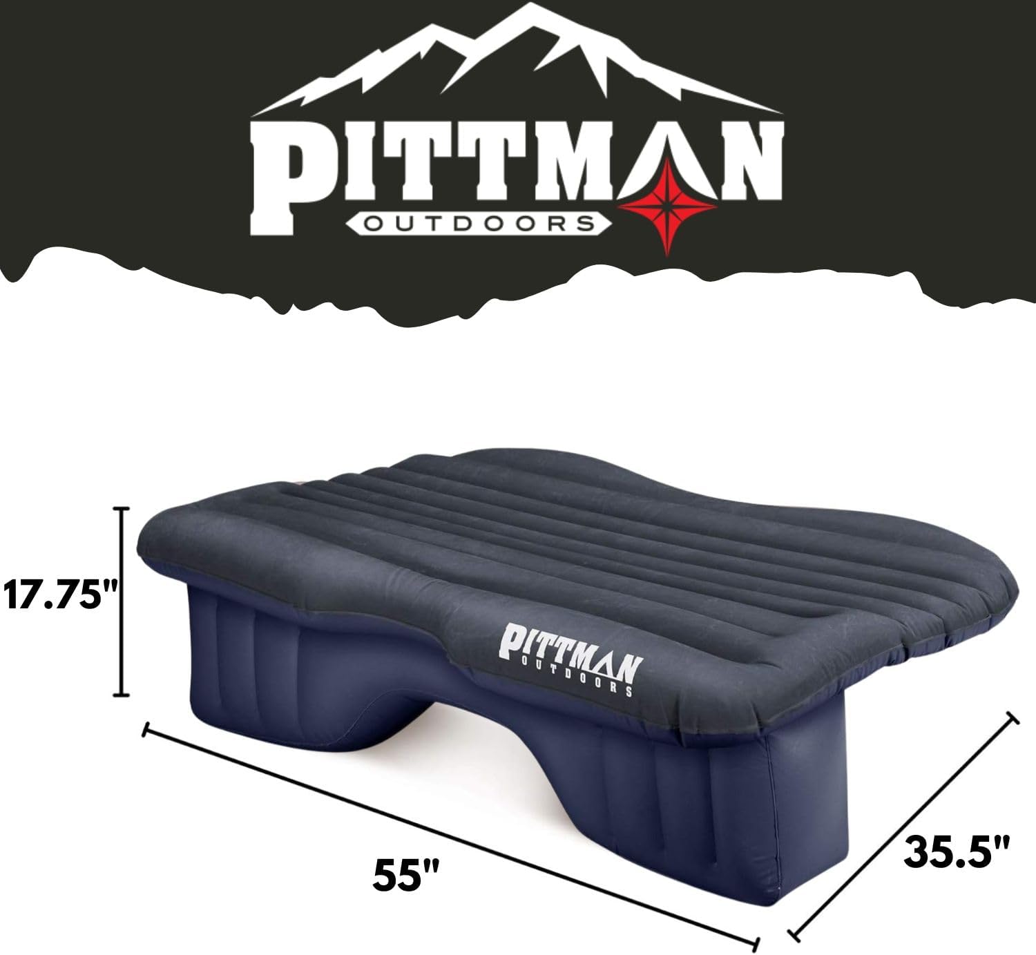 PITTMAN OUTDOORS  
17.75"  
55"  
35.5"