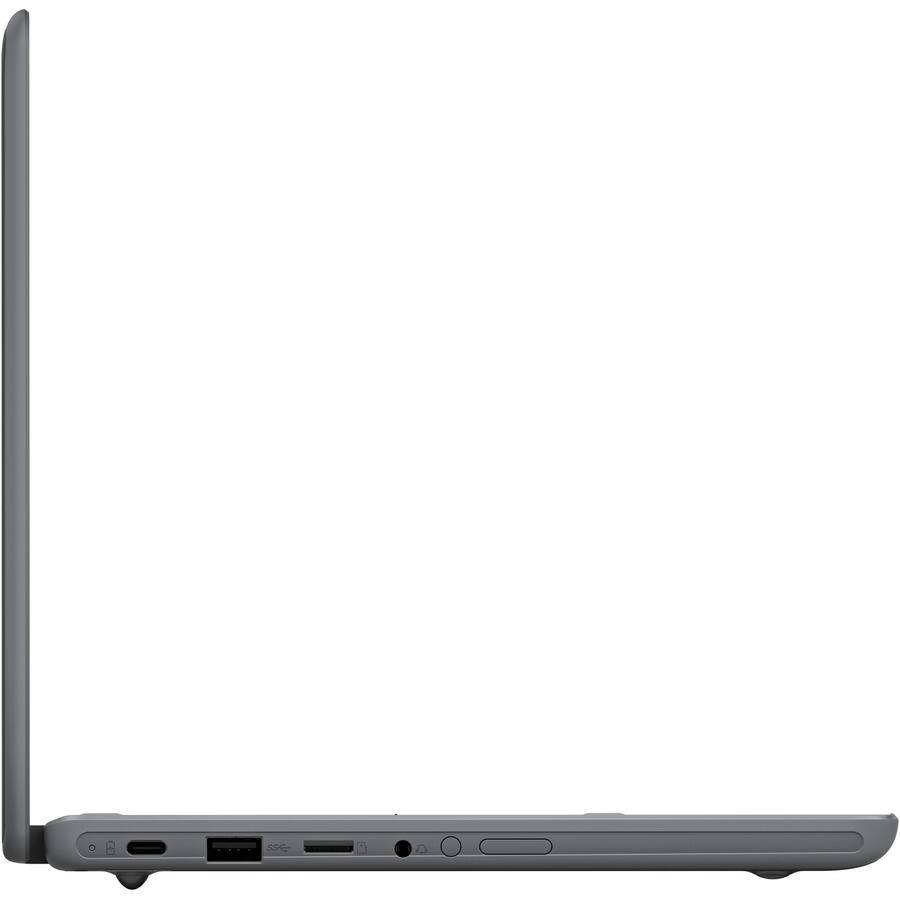 Alt View 3. ASUS - Asus Chromebook Flip CR1 CR1100FKA-YZ182T 11.6" Touchscreen Rugged Convertible 2 in 1 Chromebook - HD - Intel Celeron - Gray.