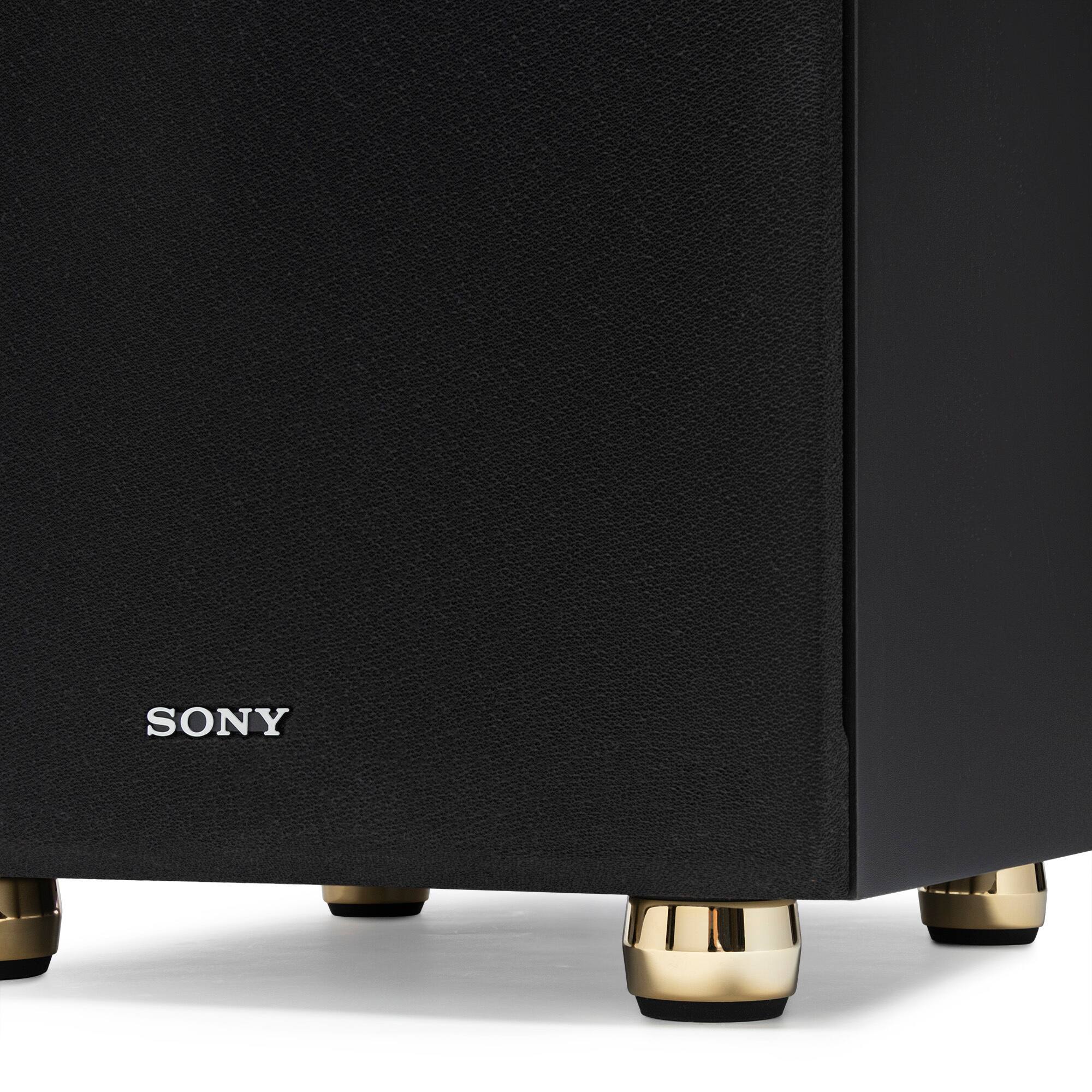 Left. Knox - Knox Gear Subwoofer Isolation Feet (4-pack, Black/Gold).