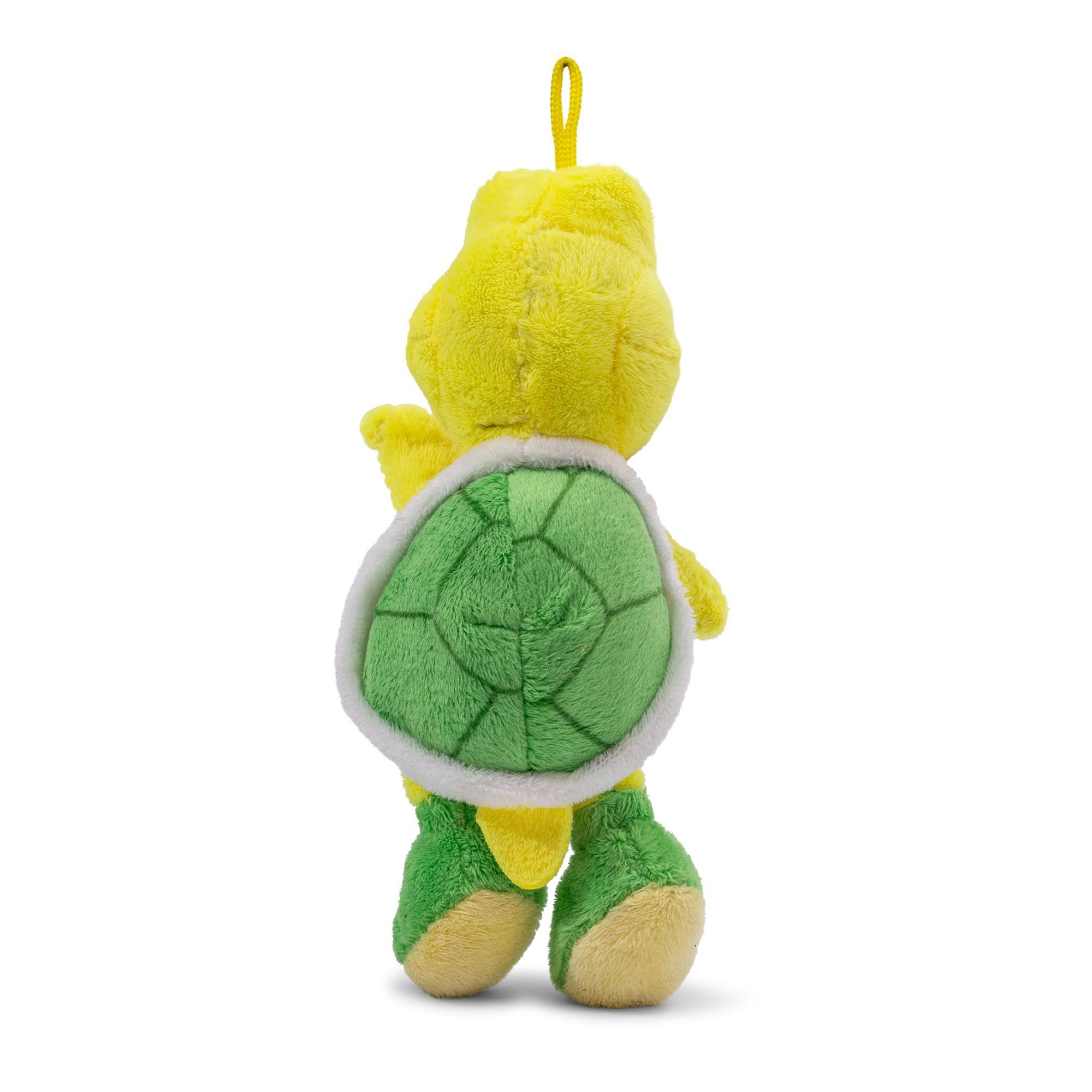 Alt View 10. Super Mario Bros. - Super Mario Bros. Nintendo Villains 7" Plush: Koopa Troopa - Yellow.